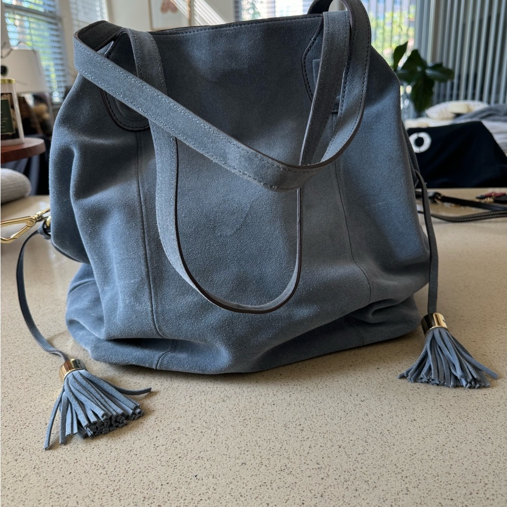 GILI Suede Shoulder Bag